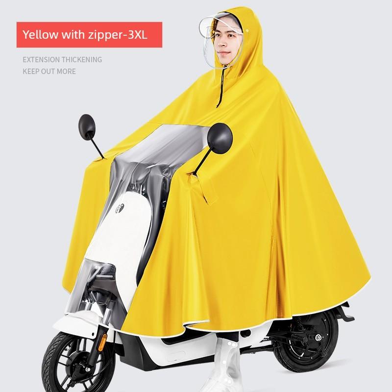 Raincoat Electric Car Men's Motorcycle 2023 Full Body Rainproof Battery Car Cycling Special Classy Poncho