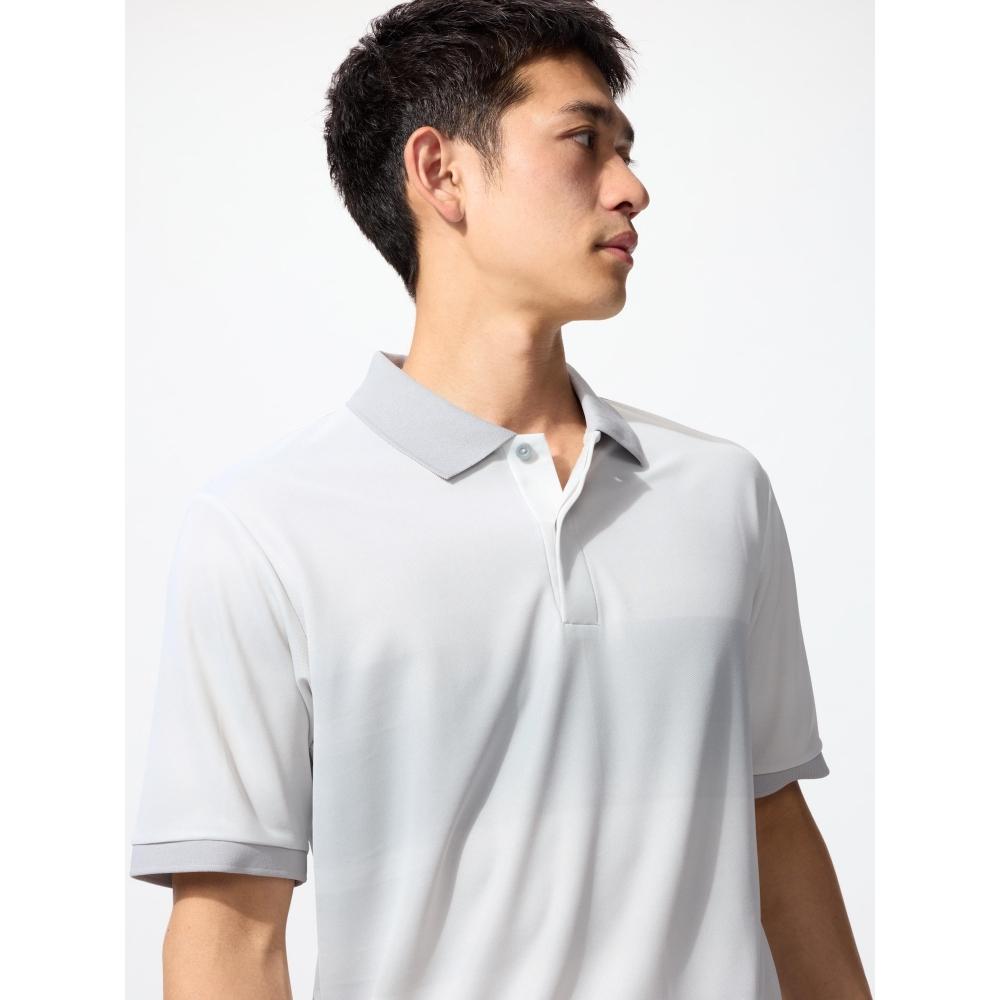 Uniqlo Japan Dry Ex Polo Shirt Model Worn By Kei Nishikori