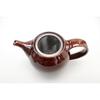 Yamakiikai Teapot, 550cc, with Kosatoame Glaze and plenty of roasted green tea, Y1217