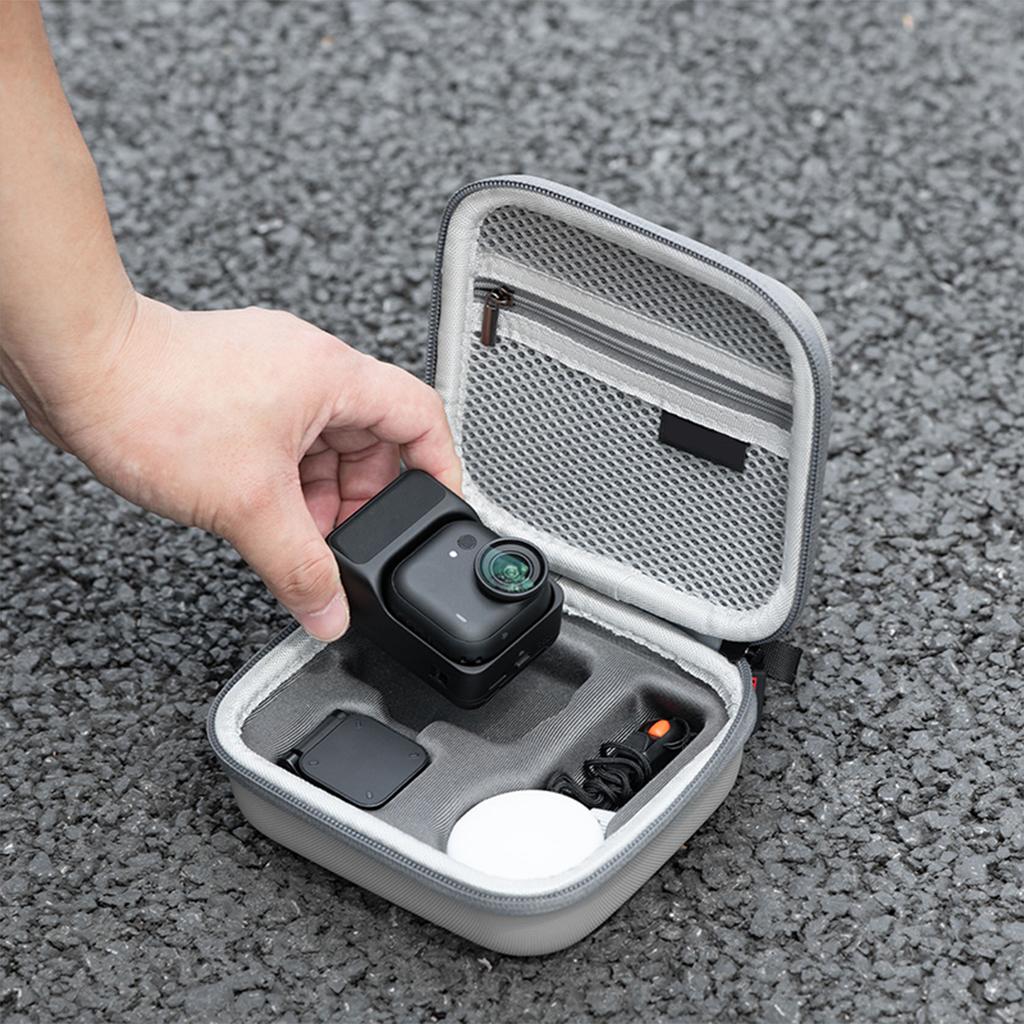 For Insta360 Go Ultra Portable Storage Bag Anti-Scrach Dustproof Protective Case Outdoors Tavel Handbag Camera Case Bag
