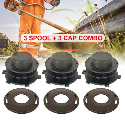 3x Head Cap Spool /& Cover for Stihl 25-2 FS 55 80 83 85 90 100 110 120 130