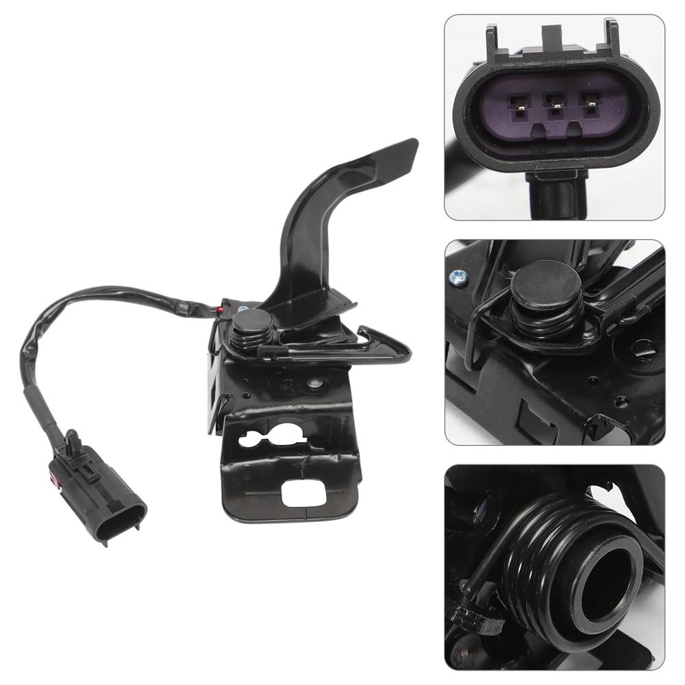 Hood Latch Lock For Chevrolet Silverado 1500 2014-2019 For Models with Remote Start