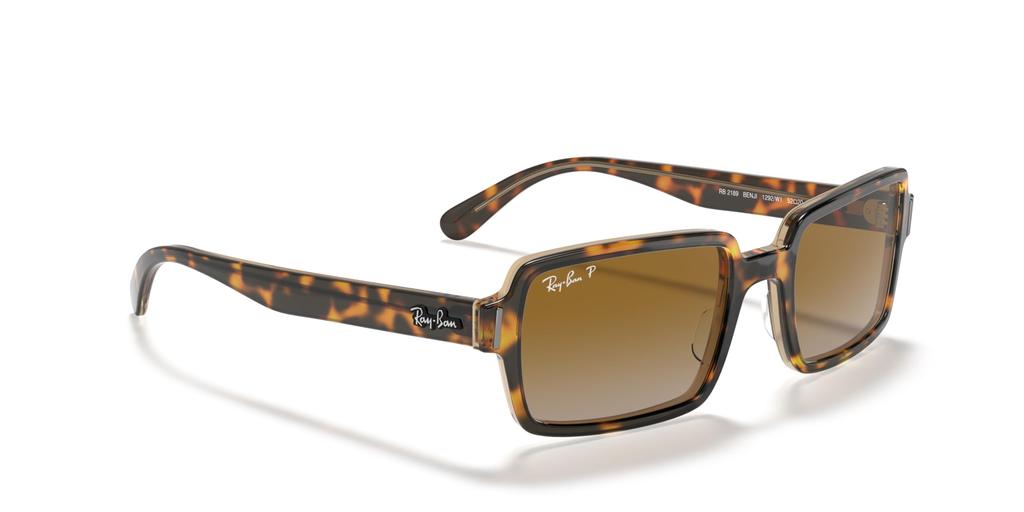 Sunglasses 0RB2189 BENJI 1292W1 GRADIENT YELLOW 52 Ray-Ban