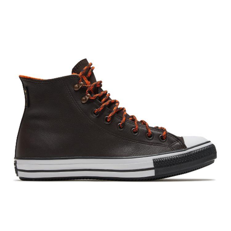 Converse Chuck Taylor All Star Winter Hi Gore Tex Leder Samt Braun 165933C
