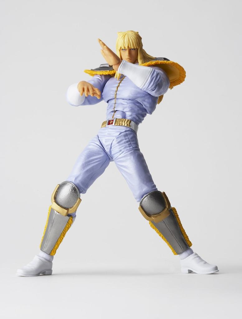 Kaiyodo Legacy of Revoltech Fist of the North Star: Shin, approximately 145mm ABS & PVC pre-painted action figure, LR-027