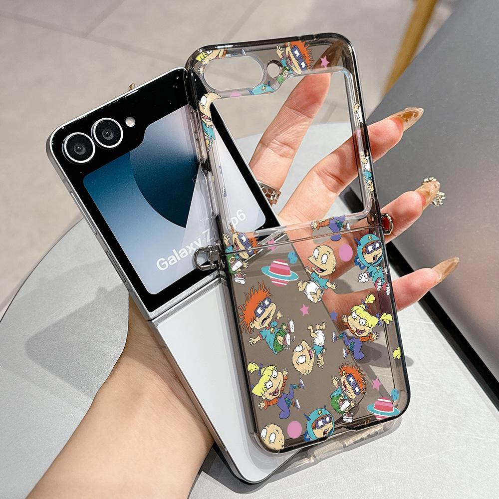 

Hot Fashion Game CS Clear GO Metal Connector Phone Case for Samsung Galaxy Z Flip3 Flip4 Flip5 Flip6 Flip7 Candy Color Soft TPU Samsung Z Flip4 5G