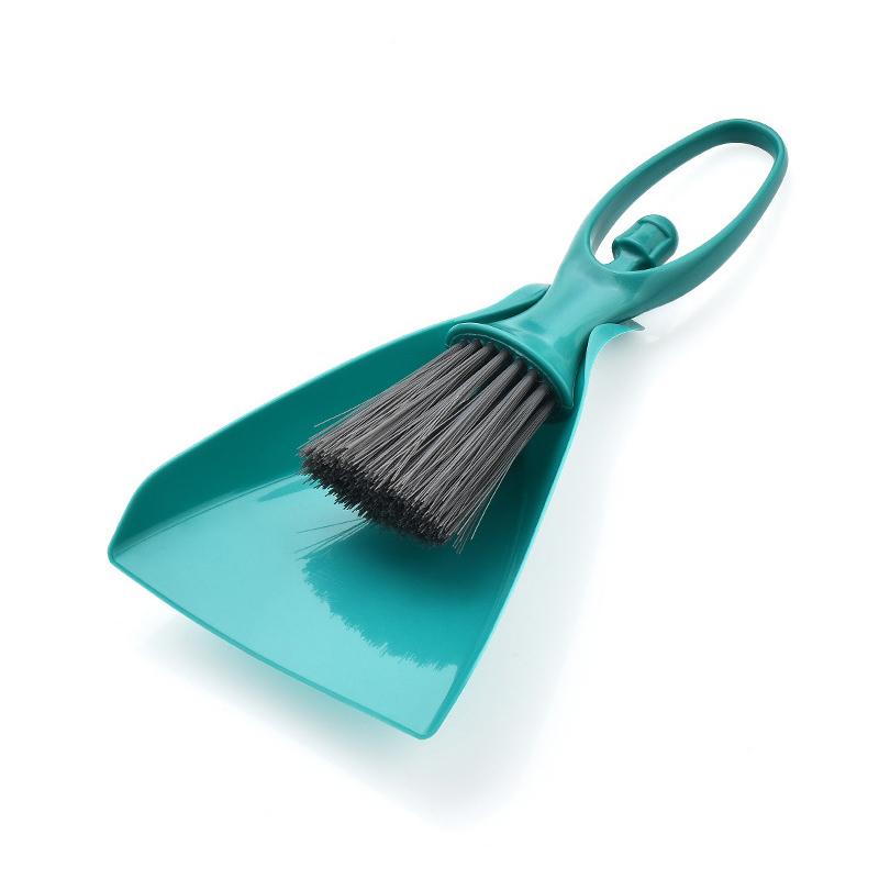 Mini Broom Dustpan Set Desktop Clean Brushes Table Keyboard Drawer Corner Clean Tool Household Cleaning Tools Small Gap Brush