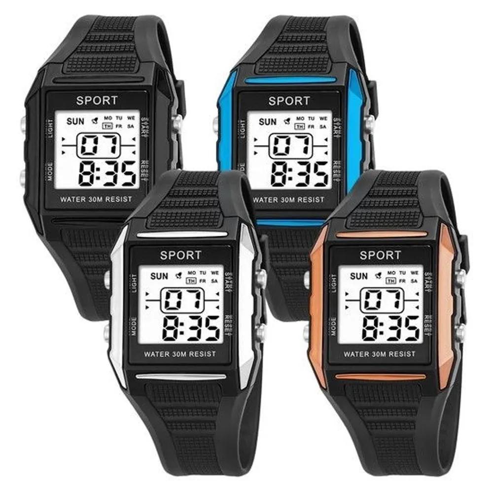 Digital Square Electronic Men s Women s Fashion Wristwatch Men s Watch Men s Watch Wristwatch Rose gold