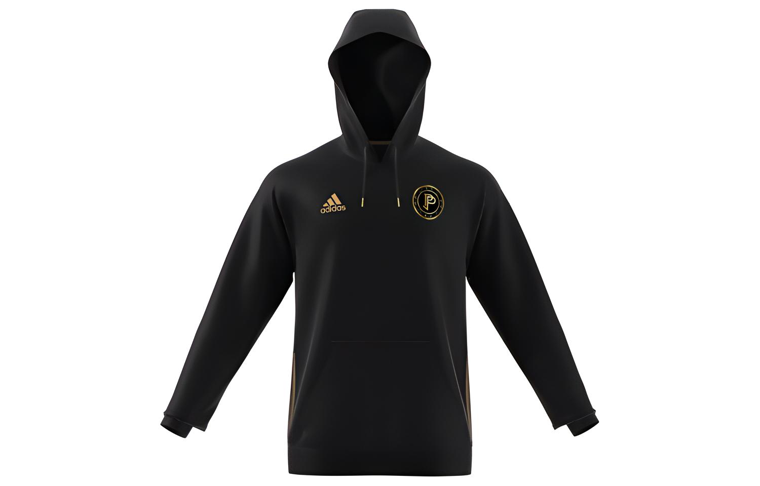 Adidas Sweatshirts Men s Black Hooded Moderate Regular FI0716 S