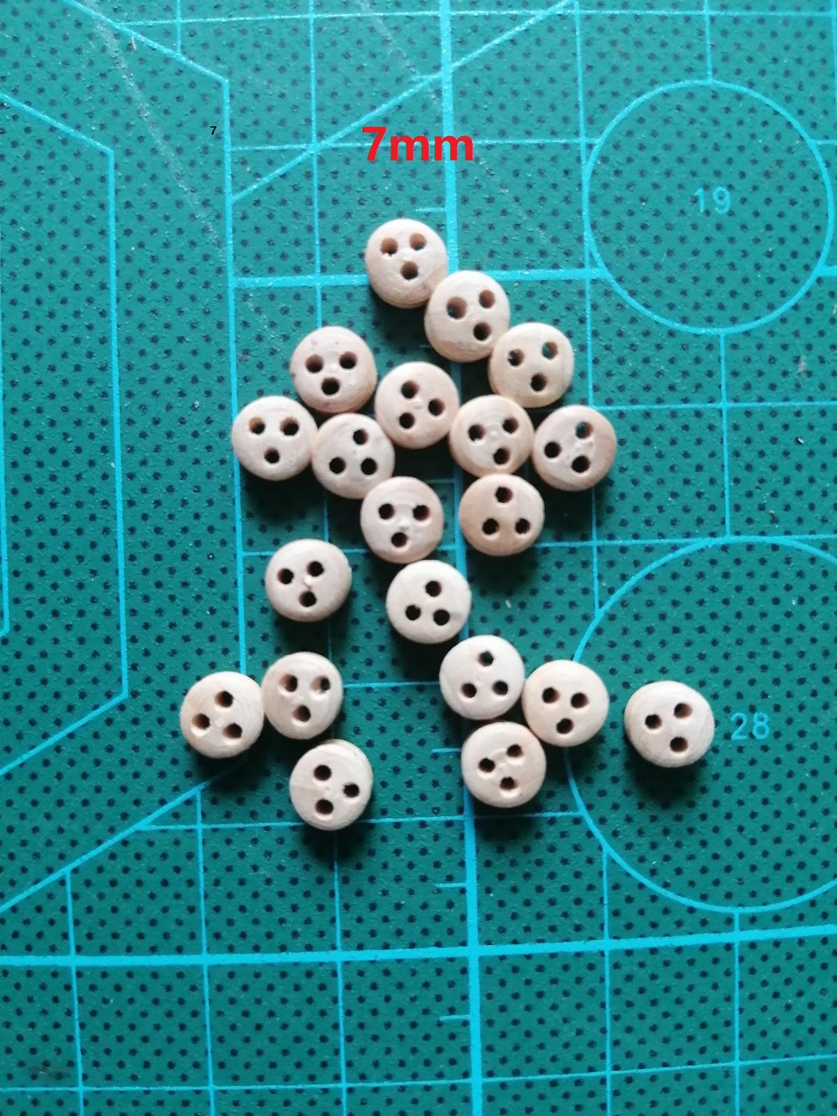 

5 размеров на ваш выбор, деревянные модели кораблей, строительные наборы, аксессуары, деревянные блоки, 20 шт. 7mm