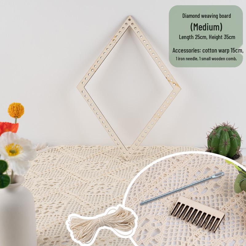 Children's Art Area Wool Knitting Board - DIY Weaving Material Kit for Kindergarten & Large Class Teaching