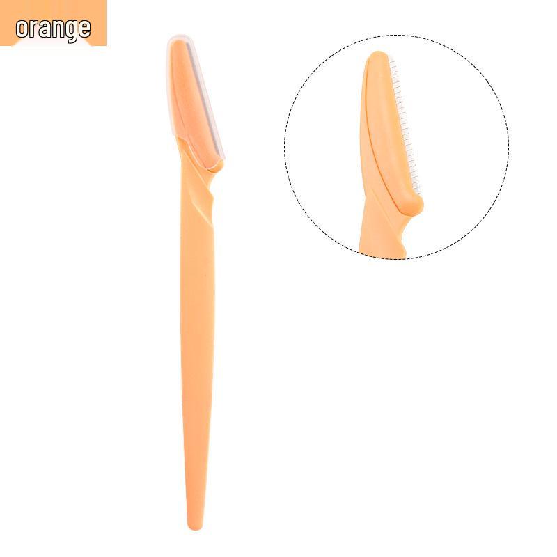 Beginner-Friendly Stainless Steel Eyebrow and Beard Shaper Razor