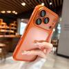 Luxury Matte Hard PC Ultra Slim Case For iPhone 17 16 15 14 13 12 Pro Max Plating Camera Film Protector Frosted Shockproof Cover