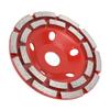 125mm Cup Grinding Wheel Dustproof Precise Cutting Double Row Grinding Wheel for 125 Angle Grinder