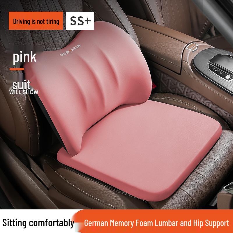 Universal Winter Car Seat Cushion with Lumbar Support - Warm, Simple & Stylish for All Seasons