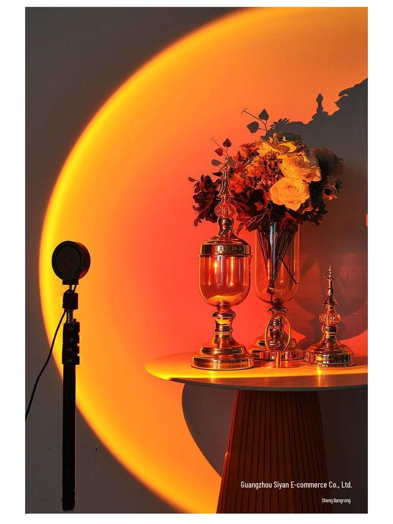 Color-Adjustable Sunset Floor Lamp for Bedroom - Eternal Dusk 