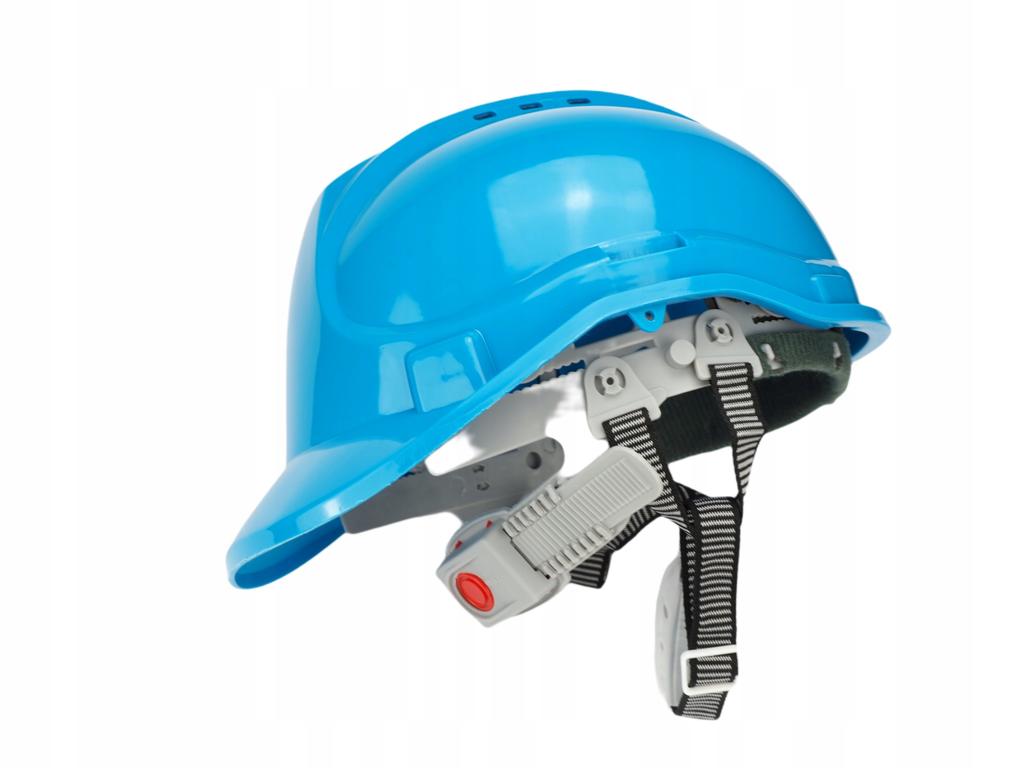 Kask Ochronny Niebieski