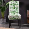 1Piece Printed Dining Room Chair Cover Spandex Elastic Stretch Slipcovers for Kitchen Hotel Banquet Living Room Home Decoration
