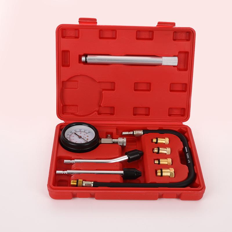 Multi-function Household Auto Cylinder Pressure Gauge Motorcycle Repair Inspection Tool Gasoline Engine Compression Tester Sets