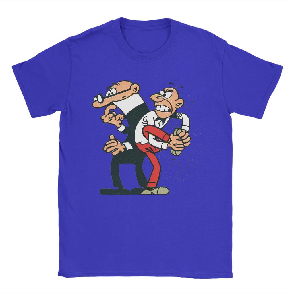 Unisex Women Printed Mort  Phil Mortadelo Y Filemón  Tee T Shirt Pure Cotton  Tshirts Clothing