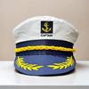 Breathable Embroidered Sailors Hat Adjustable Perfect For Costume Event Daily Wear