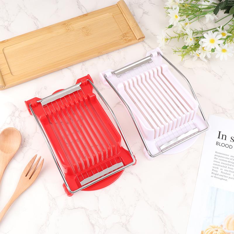 Luncheon Meat Slicer 304 Reinforced Stainless Steel Boiled Egg Fruit Soft Cheese Slicer Spam Cutter Canned Meat Slicer