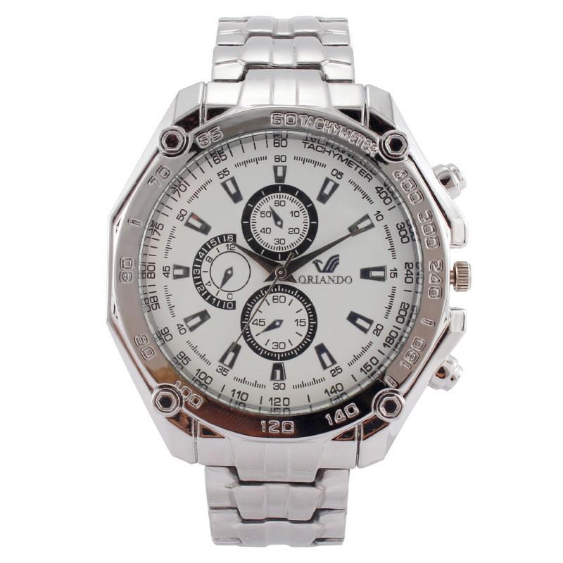 Men's Waterproof Luminous Running Alarm Clock Watch