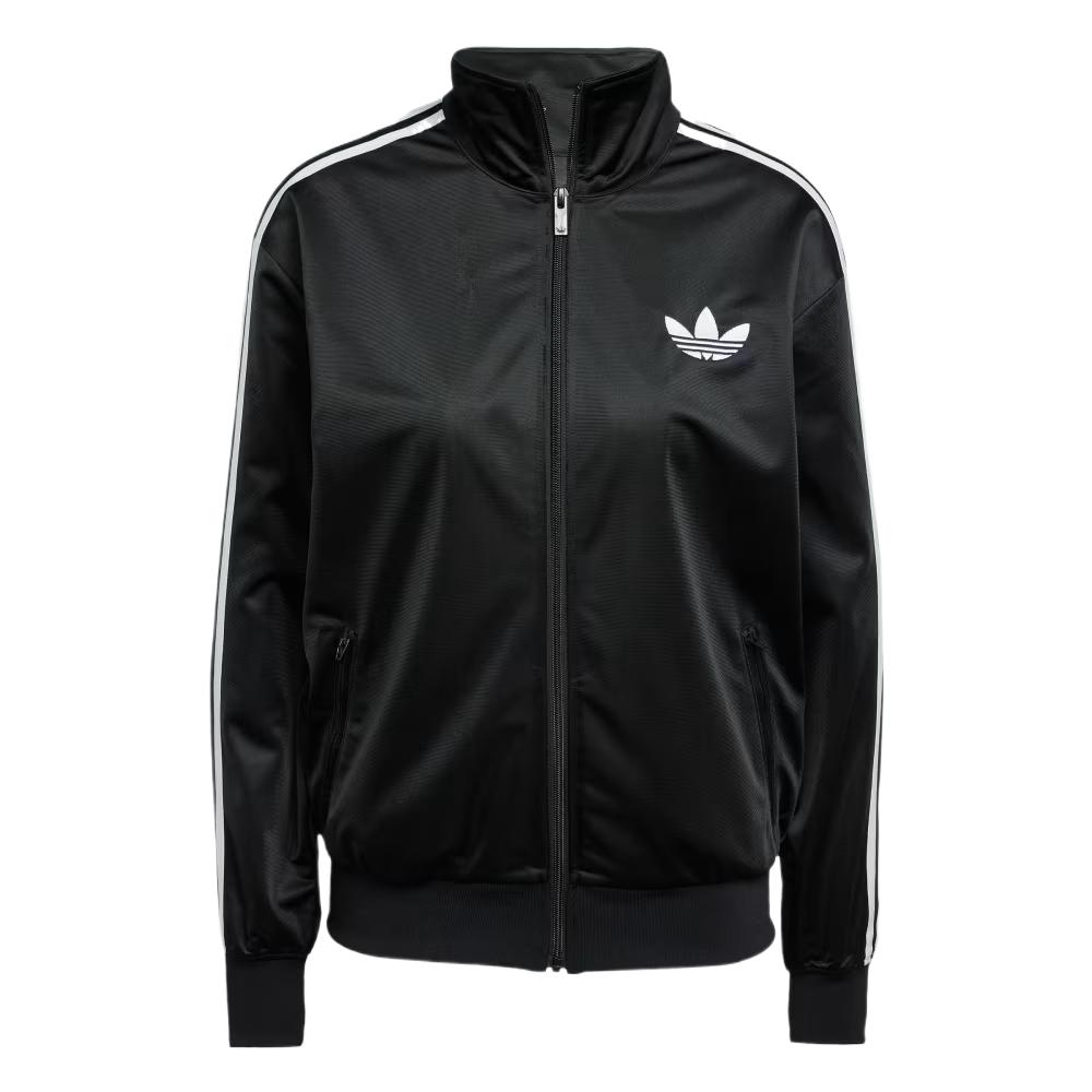 

adidas Womens Adicolor Classic Firebird Loose Track Top Black Women Streetwear JC8251 M