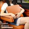 Dual-Use AITO M9 Car Cushion & Blanket with High-Grade Lumbar Support