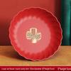 ZISIZ Red Wedding Fruit & Nut Platter