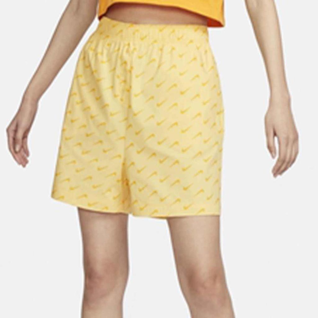 Nike Nsw Everyday Modern Logo High Waist Woven Shorts Women Shorts Elegant-Topaz DV7933-795