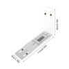 Concrete Crack Monitor L Shape Acrylic Ruler Crack Monitoring Tool for Detection Tracking Building Internal External Wall Corner