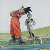JT studio Same style Goku and Frieza Eye contact dragon ballz figures anime Kung Fu Handsome PVC Mini hot Model Beautiful Gift Toys