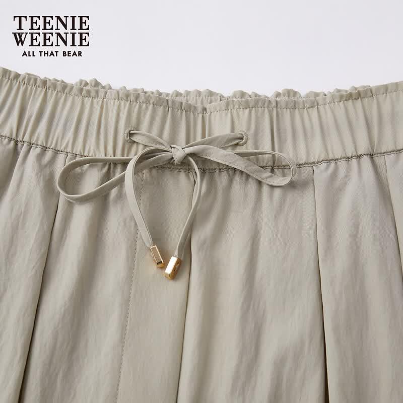 Teenie Weenie Women's 2026 Summer Bear Casual Long Pants