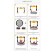 Rotating Pet Cat Dog Toy Roasted Chicken Leg Slow Feeder  Pet Educational Supplies