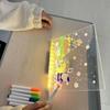 Magisches leuchtendes Kinder Zeichenbrett: Wiederverwendbares LCD-Tablet, Löschbares leuchtendes Kritzelbrett für Alter 3-6+ | Lustiges Lernspielzeug Menütafel
