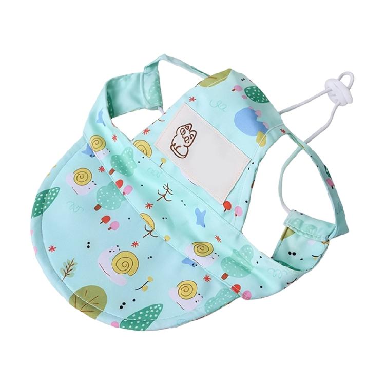 Fashionable Pet Sun Visors Soft Fabric Dog Baseball Cap With Ear Holes And Adjustable Chin Strap Cats Sunbonnet Hat