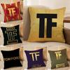 Luxury T-Tom F-Ford Pillow Case Anti-dustmite Pillowcase Invisible zipper silky Sofa cushion cover