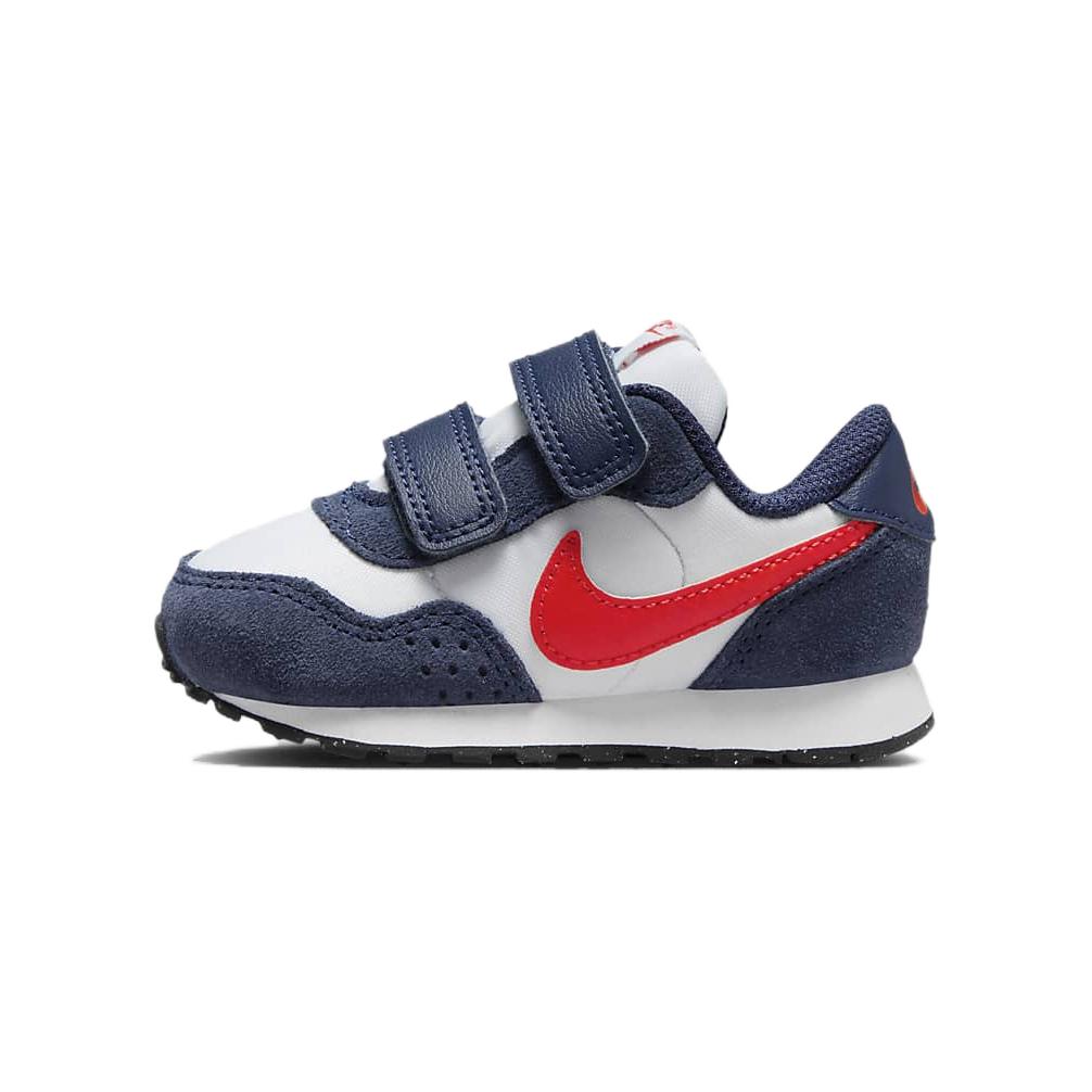 Nike MD Valiant Comfortable Versatile Non-Slip Wear-Resistant Walking Shoes Baby Shoes Blue White Red CN8560-409