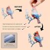 Stained Acrylic Wall Art 2D Colorful Bird Design Window Hanging Ornament Home Office Store Decoration Compacts Size