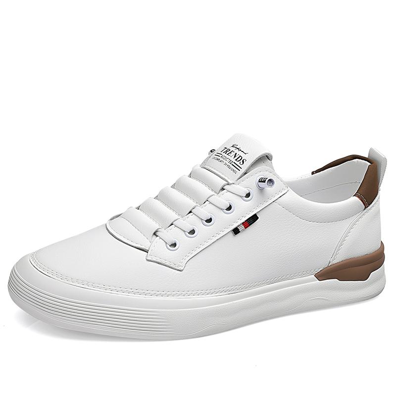 Men's Shoes, Versatile, Casual, Lightweight, Soft-Soled, Non-Slip Sneakers, Men's Breathable White Shoes, Men's Running Sneakers