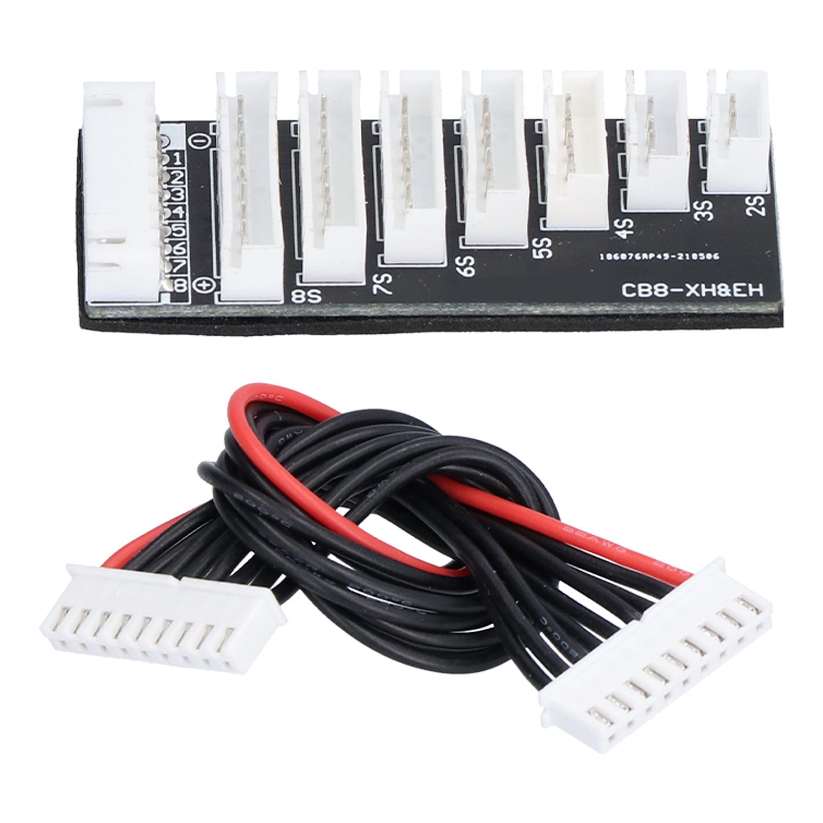 

Паралельна зарядна плата Модель літака 2S-8S Літієва батарея Балансувальний розширювальний адаптер A6