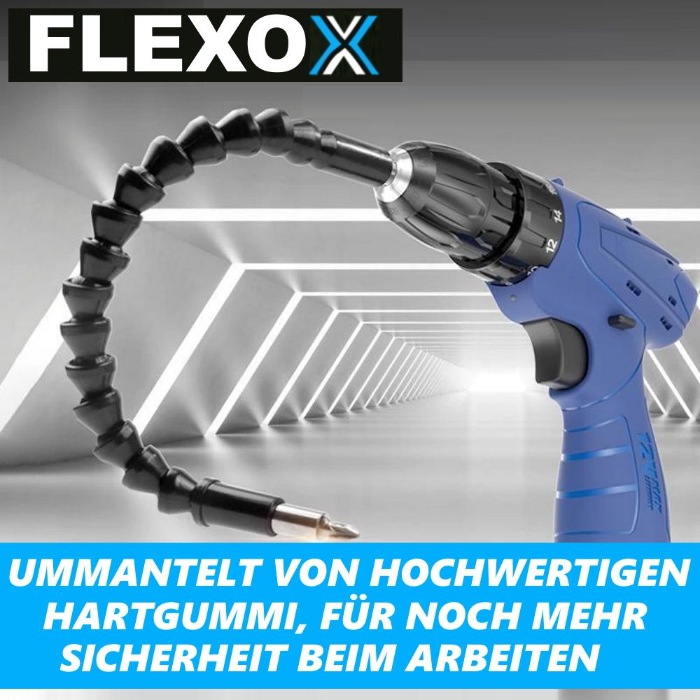 FLEXOX Bit Holder Flexible Pivoting Joint Angle Magnetic Screwdriver
