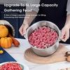 5L Stainless Steel Electric Meat Chopper High Speed Multifunctional Kitchen Food Processor Vegetable Fruit Garlic Grinder