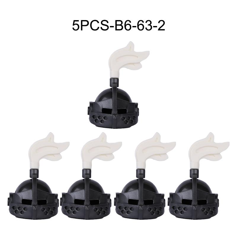 Medieval Military War Army Castle Knight Soldier Figures Building Blocks Weapon Cloak Helmet Shoulder Armor Flag Warrior Shield