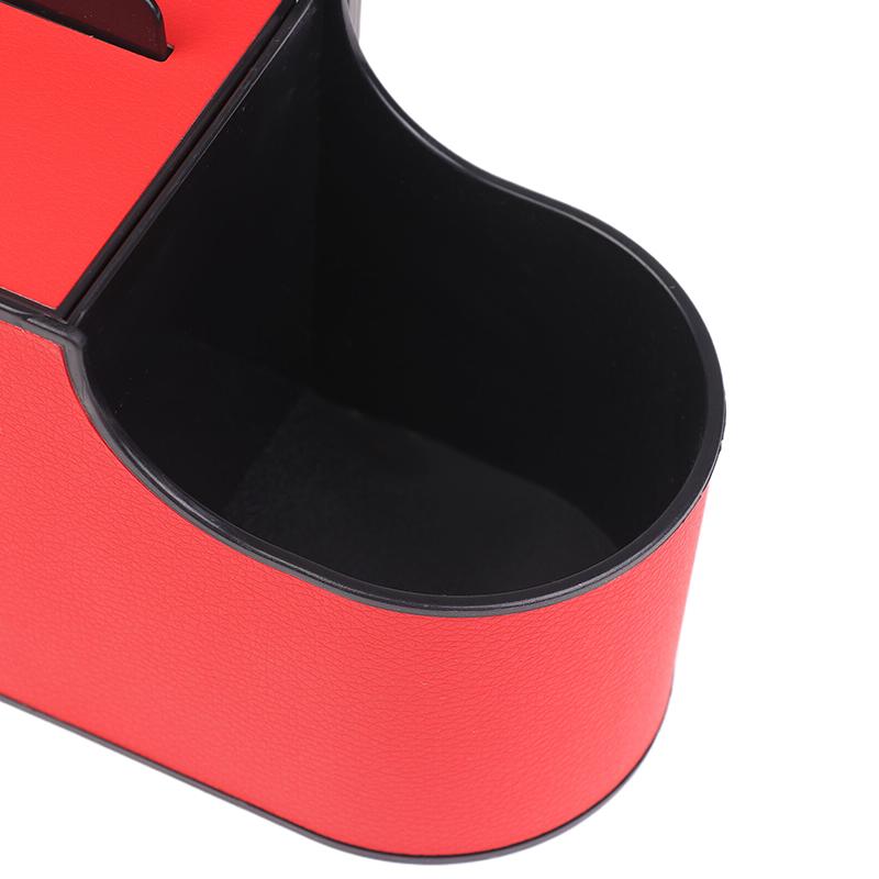 Car Backseat Hanging Seat Hook Storage Cup Holder Phone Holder Universal Car Interior Seat Back Organizer 4-In-1 Storage Box