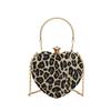 Fashion Printing Women Shoulder Bag Chains female Crossbody Bag Small Kiss Lock ladies Handbag and purse Leopard print phone bag