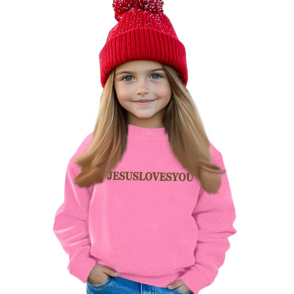 Children's Hoodie Boys And Girls Fashion Printed Long-sleeved Hoodie