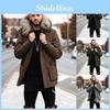 Ultra-warm Men's Winter Parka Jacket With Luxurious Faux Fur Collar
