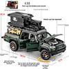 1/24 1:32  TACOMA Tundra Alloy Car Model Toy Diecast Metal Sound Light Pull Back Off-Road Pickup Vehicles Models Kids Gifts